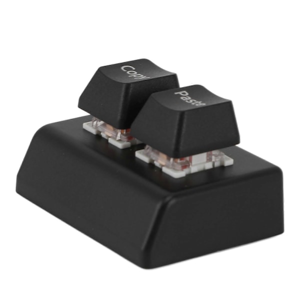2-Näppäimen USB-C Ohjelmoitava Näppäimistö Kopioi Liitä -toiminnolla Pelaamiseen Toimistoon Mediaan (V)