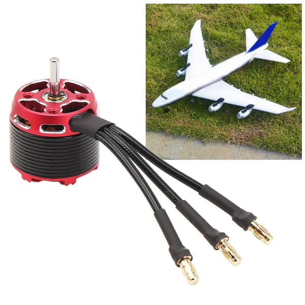 C3530 Borstlös motor Outrunner borstlös motor för RC-flygplan segelflygplan V2-version 1700KV