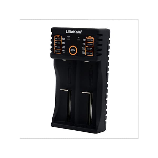 Mini USB-oplader til Li-ion-batterier (18650, 26650, 16340, 14500)