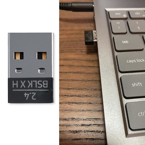 Laptopmus USB dongel trådlös mottagare 2,4g för Razer Basilisk X Hyperspeed [Fw]