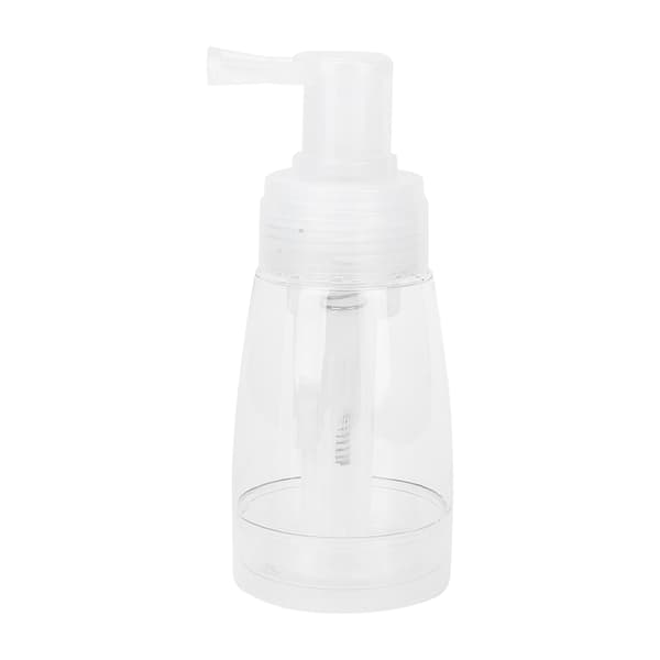 Läpinäkyvä tyhjä suihkepullo hiuspuuterille - 180ml