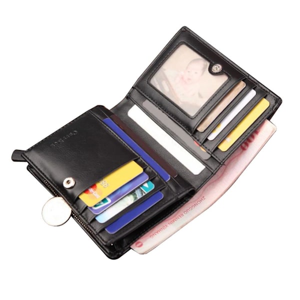 Herrepung med RFID-beskyttelse fra CarrKen Sort Black one size