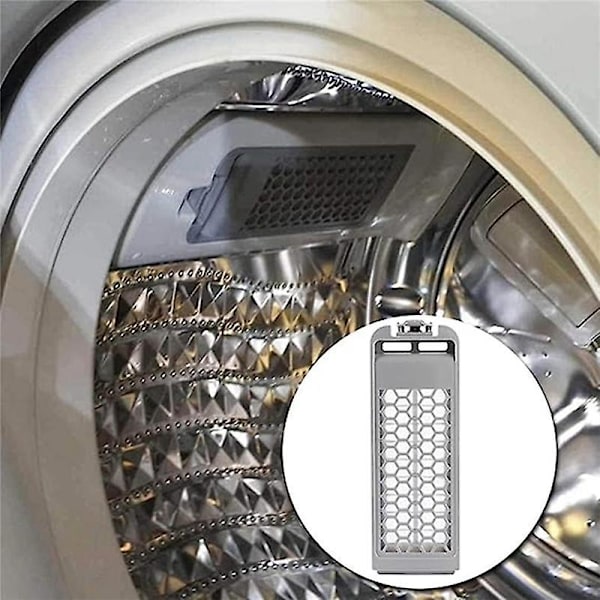 Passar Samsung Tvättmaskins Luddfilter Flera Modeller av Hushålls Tvättutrustning Rep fw Gray