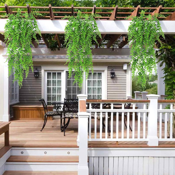 stk kunstige planter Boston Fern, kunstige kunstige planter (W)
