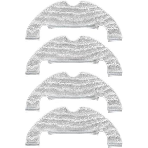 4 stk. Udskiftningsklude til Dreame D10 Plus / Z10 Pro / L10 Plus Ro