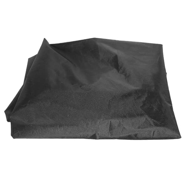 2024 Vandtæt sort sandkasseovertræk - 140x110x20cm