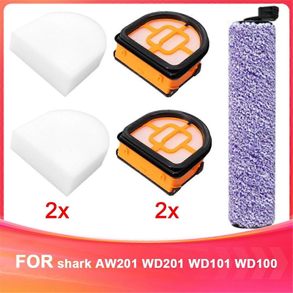 Til Shark AW201 WD201 WD101 WD100 Gulvskrubber Tilbehør Udskiftningsdele (W)