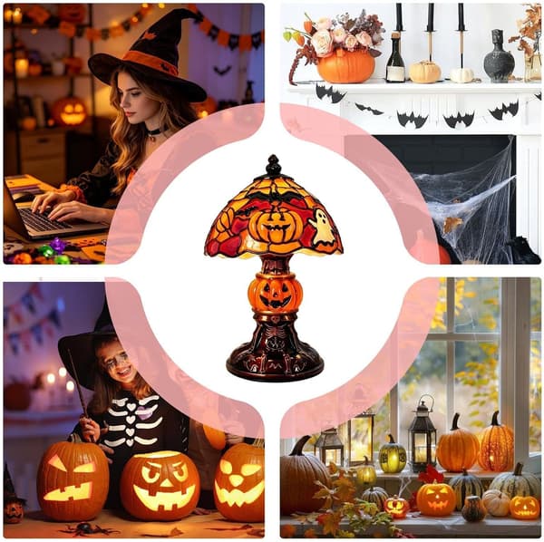 Halloween lykønskningskort, Halloween spøgelse græskar velsignelse postkort, pop-up lykønskningskort (W)
