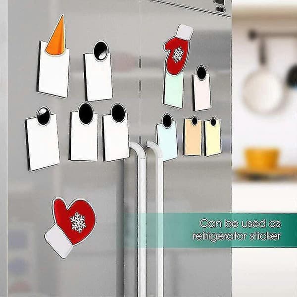 Julekjøleskapsmagneter Snømanndesign 1 Sett med 5