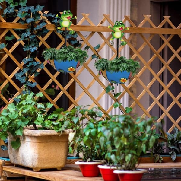 Paraplyplanter, vægmonteret paraplyformet planter til bonsai (W)