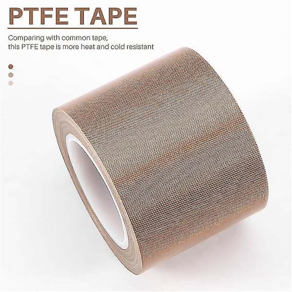 PTFE Tape/PTFE Tape til Vakuumforsegler Maskine, Hånd- og Impulsforseglere (2 tommer X 33 fod) (W)