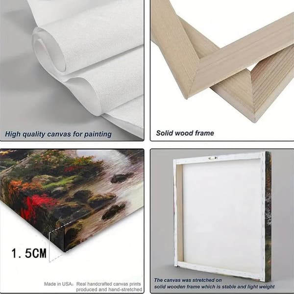 Baderomsveggkunst – Lerret / Plakat 30 x 40 cm (B)