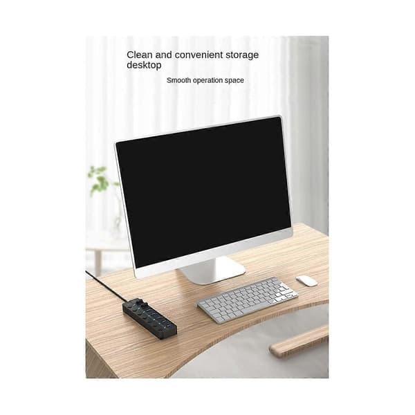 USB 3.0 4-Port Hub-udvidere til computere og enheder