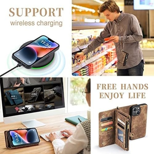 caseme 008 iphone 16 pro ruskea ruskea brown