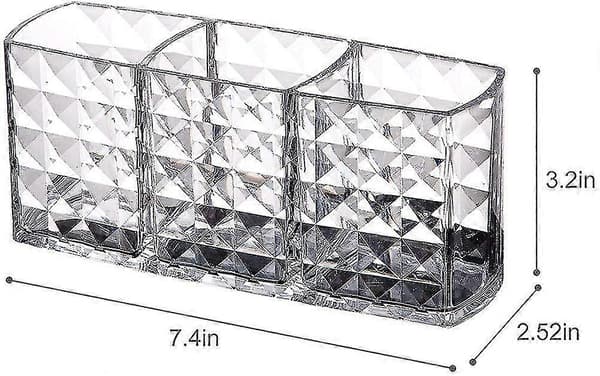 Makeup Børsteholder Akryl Makeup Organizer Makeup Børste (Fww)