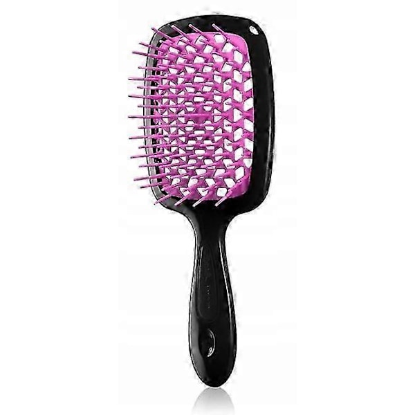 Janeke Superbrush Hårbørste til Udredning Sort Fuchsia (W)