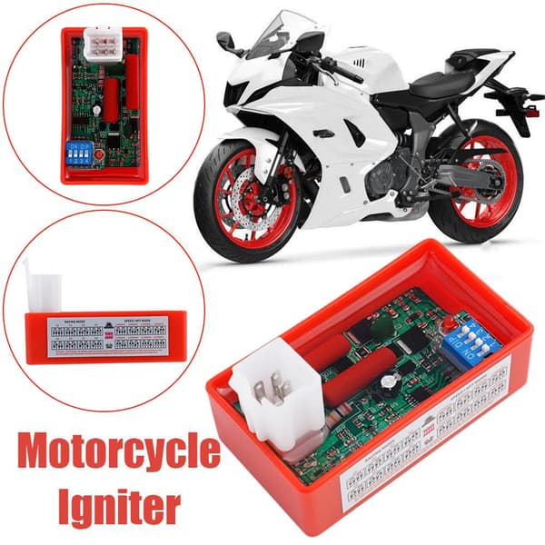 Motorcykel Tändbox 5-Pin AC CDI Högpresterande Justerbar