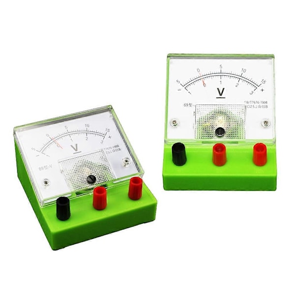 Amperemeter Voltmeter til Elektriske Målinger for Fysiklærere Studerende (W)
