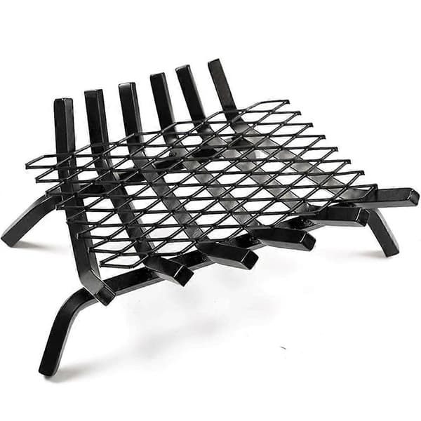 Type A 24,9x40,9 cm Massiv Stål Pejsegitter Glødeholder Net Holder Brændende Gløder fra (Fww)