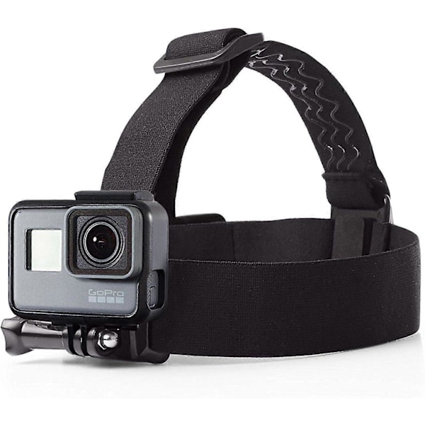 Hovedbøjlebeslag til GoPro, Sort (W)