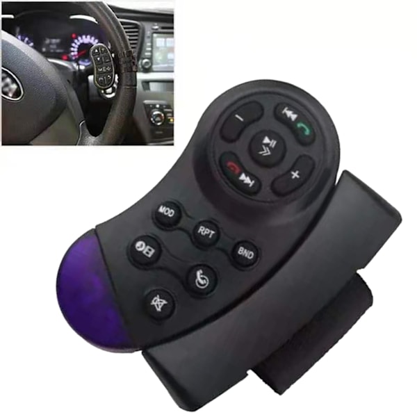 DVD-rattens fjärrkontroll infraröd långdistans trådlös universell bil MP3 fjärrkontroll knapp för bil {FW}