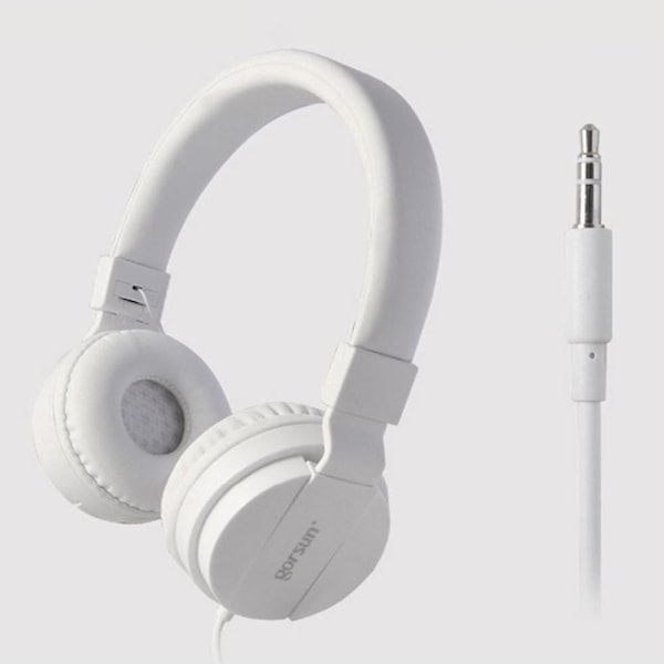 GORSUN GS-778 Over-Ear Trådløse Hovedtelefoner Stereo HiFi Lyd Børneheadset med 3,5 mm AUX Stik - Gul Blue Style A