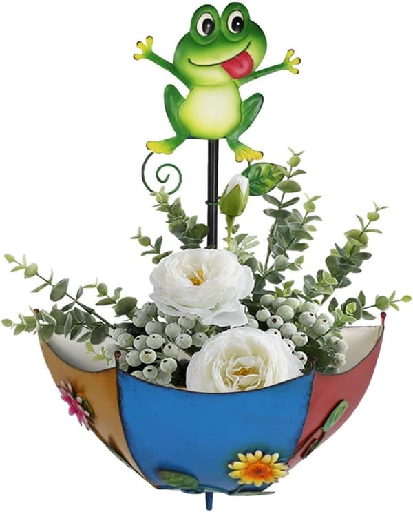 Paraplyplanter, vægmonteret paraplyformet planter til bonsai (W)