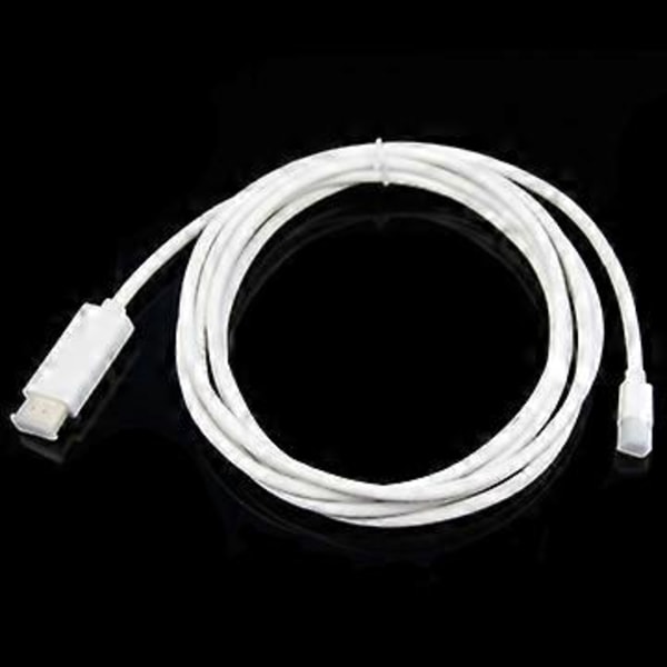 Thunderbolt-portti HDMI-kaapeliin M/M, pituus: 3 m / 10 jalkaa (V)