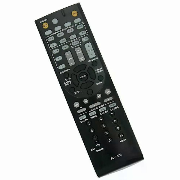 Ny RC-762M Fjärrkontroll för Onkyo Audio Receiver AV HT-R380 HT-R538 HT-S3400 SKC-380 (W)