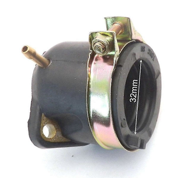 Insugningsrör För Honda Helix Cn250 Elite Ch250 Förgasare Förgasarisolator (W)