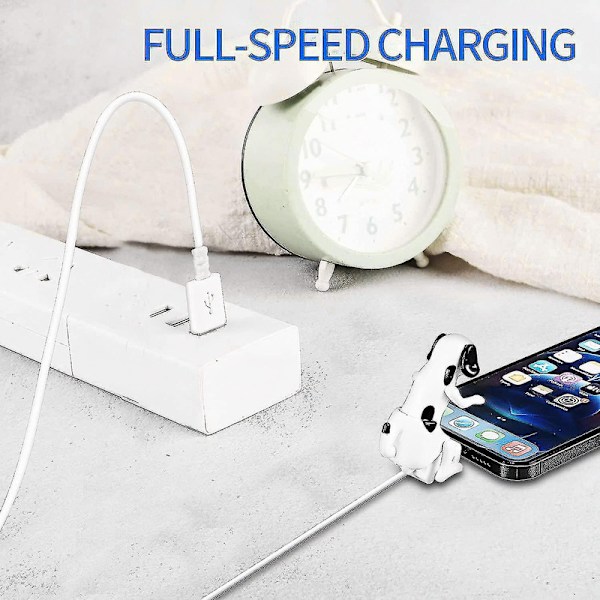 Snabb USB-laddningskabel för iPhone och mer - 90 cm lång (W)