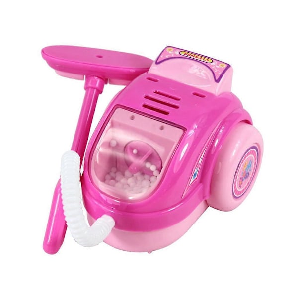 Lasten Poika Tyttö Mini Keittiö Sähkölaite Pölynimuri Lelu Set E (W)