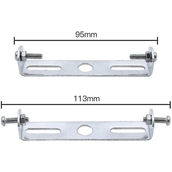 4 st taklampa fäste 90mm taklampa tillbehör takkronor taklampa basplatta taklampa plattor platta H[fw]