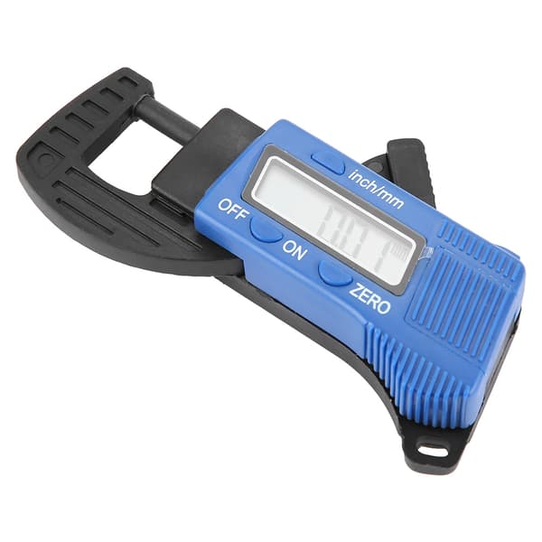Digital tykkelsesmåler med stort LCD-display - 0,1 mm-100 mm