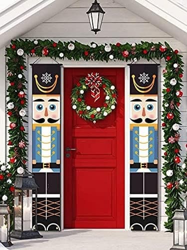 Juldekorationer Utomhus Nötknäpparsoldat Par