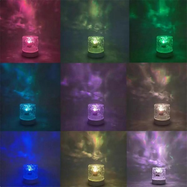 Aqualume - LED-lampe, vannrippellampe [fw} APP charging*Remote Control 16 colour