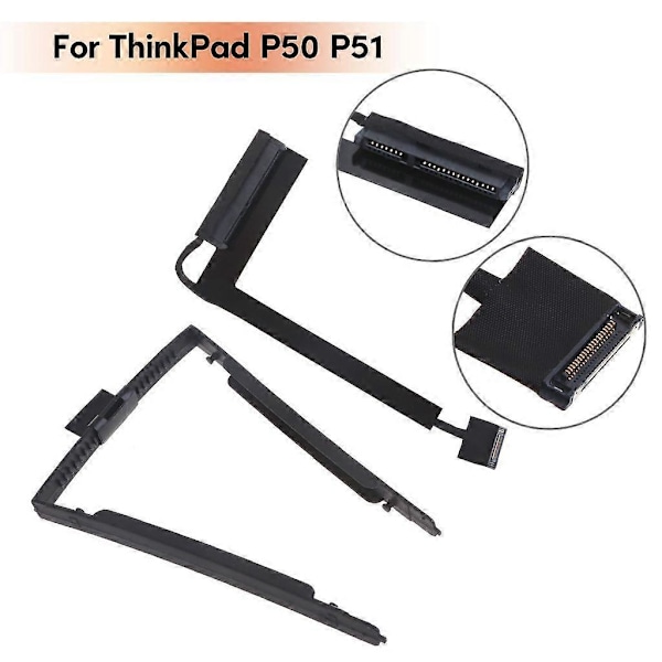 För ThinkPad P50P51 Hårddisk HDD Höger Sida Kabelkontakt HDD Caddy Fack Fäste för Thinkpad P50P51 Laptop (W)