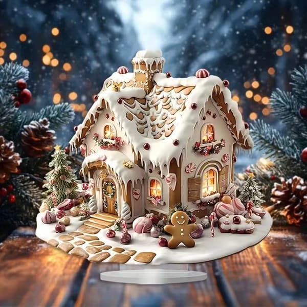 Hengende juledekorasjon 20 cm julehåndverk