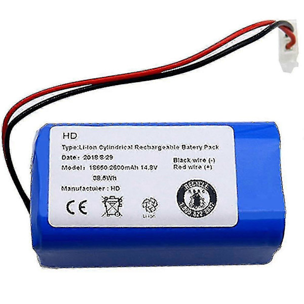 Latautuva Yhteensopiva Akku 14.8v 2600mah Robotti-imurin Tarvikkeet Osa Yhteensopiva A4 A4s A6