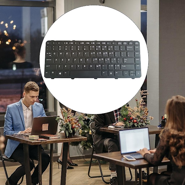 Kompakt Tastatur til HP Probook 640 G1 645 G1 Laptop Tastaturer Udskiftninger