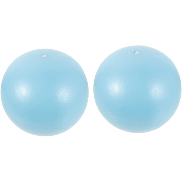 Himmelsblå PVC Liten Fitnessboll 65cm (25.6in) x 5-pack för Pilates (W)