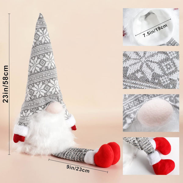 Juletræstop Santa Claus 58 cm