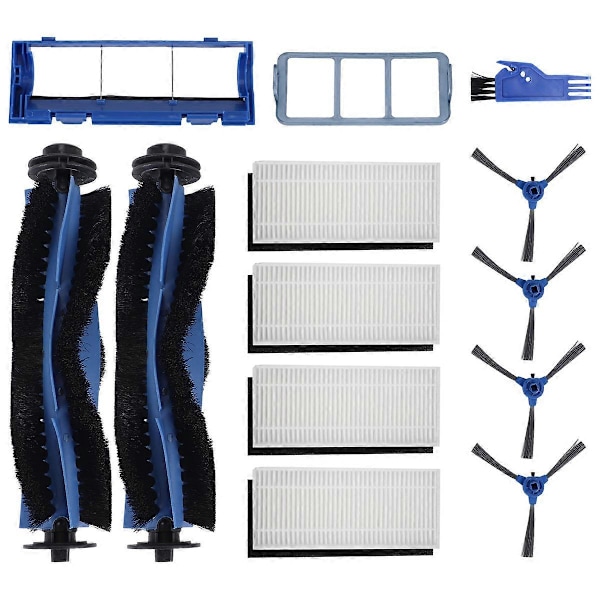 Reservedeler for Robovac 11S 25C 30 30C 35C 12 15T 15C Slim Robot Støvsuger Hovedsidebørste He (W)
