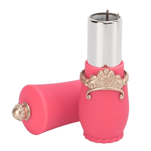 Læbestiftformet nåleopsamler, bærbar nålebortskaffelse, pink (Fww)