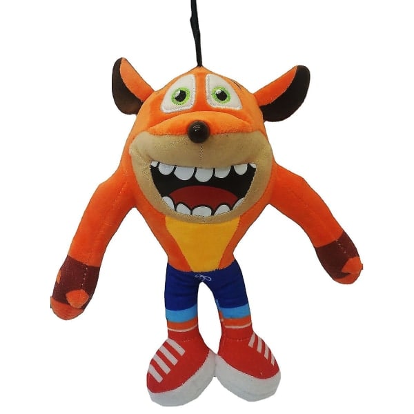 Crash Bandicoot Pehmolelu Lahja Luova Kestävä Pehmolelu Lapsille Pojille Ja Tytöille 7 Tuumaa-1 B (W)