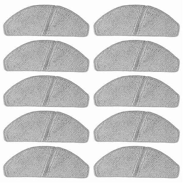 Rengøringsvenlige Mikrofiber Moppeklude Reservedele til S8+ M7 Pro Robotstøvsuger (W)