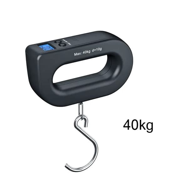 Fiskevekt og bagasjevekt opp til 40 kg