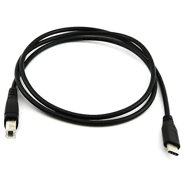 USB-C USB 3.1 Type C Uros - USB 2.0 B Type Uros Datakaapeli Johto Puhelin Tulostin (W)
