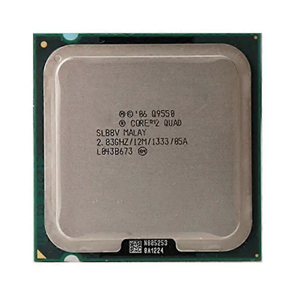 Prosessor Q9550 SLAWQ 4 kjerner 4 tråder LGA775 45nm CPU (W)