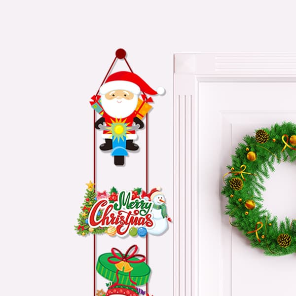 Juldekoration Par 3-pack Snögubbestrumpor